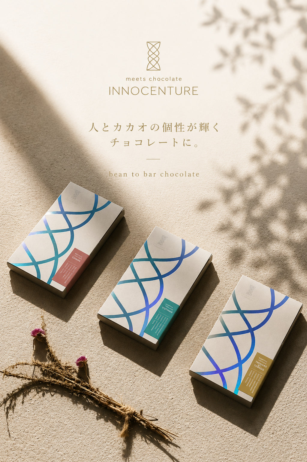 人とカカオの個性が輝くチョコレート