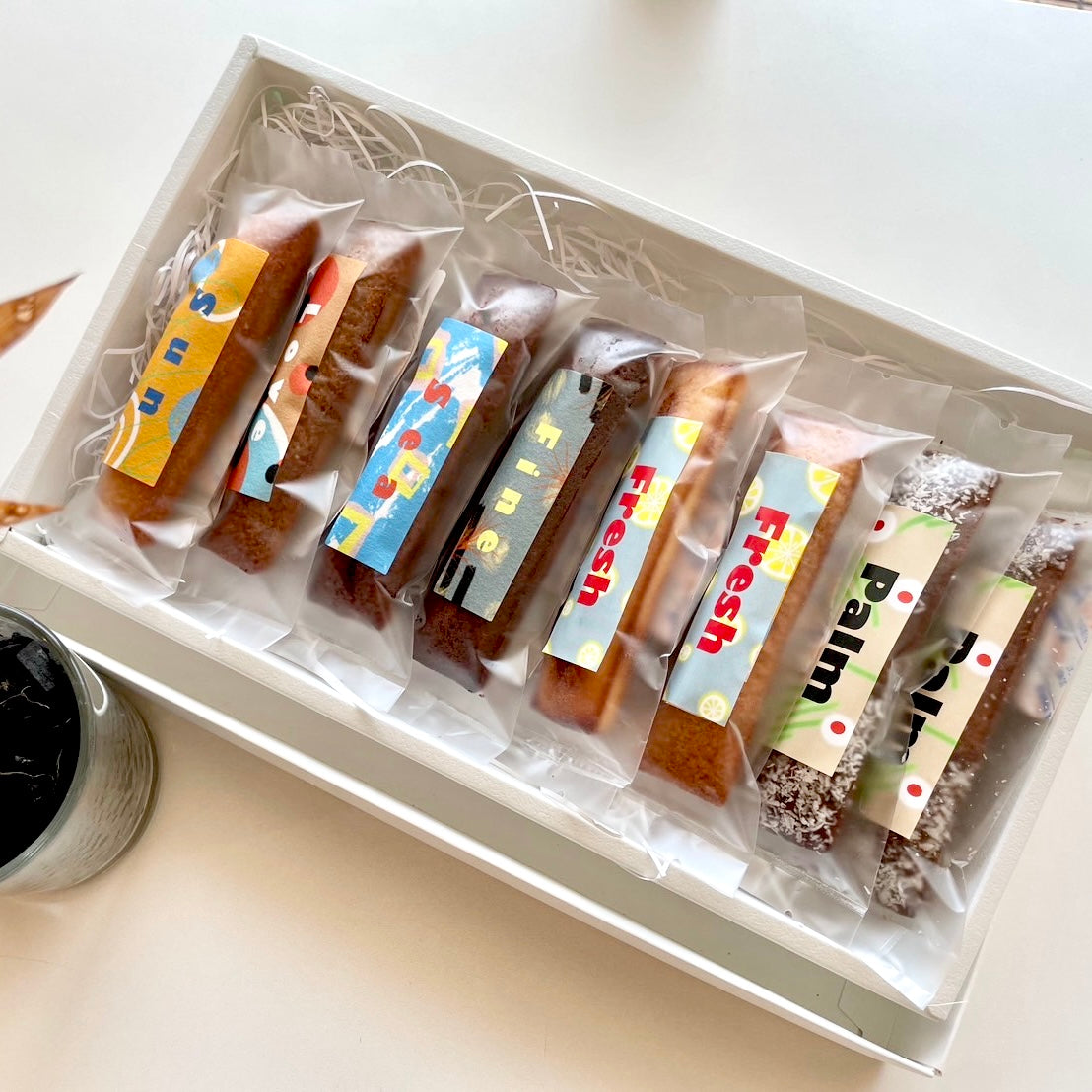 夏季限定フィナンシェと定番フィナンシェの8本セット